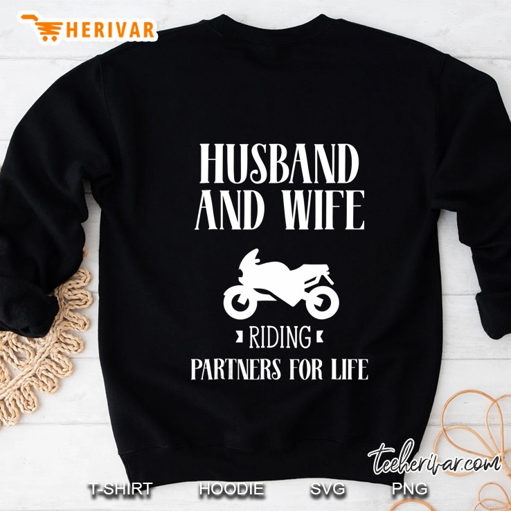 Husband And Wife Riding Partners For Life Married Mugs