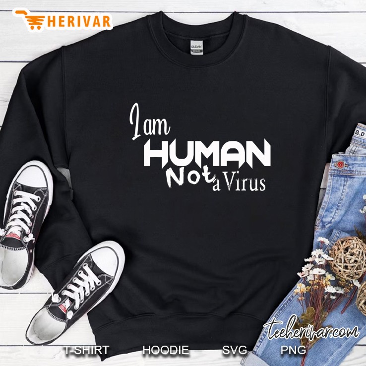 I Am Human Not A Virus Mugs