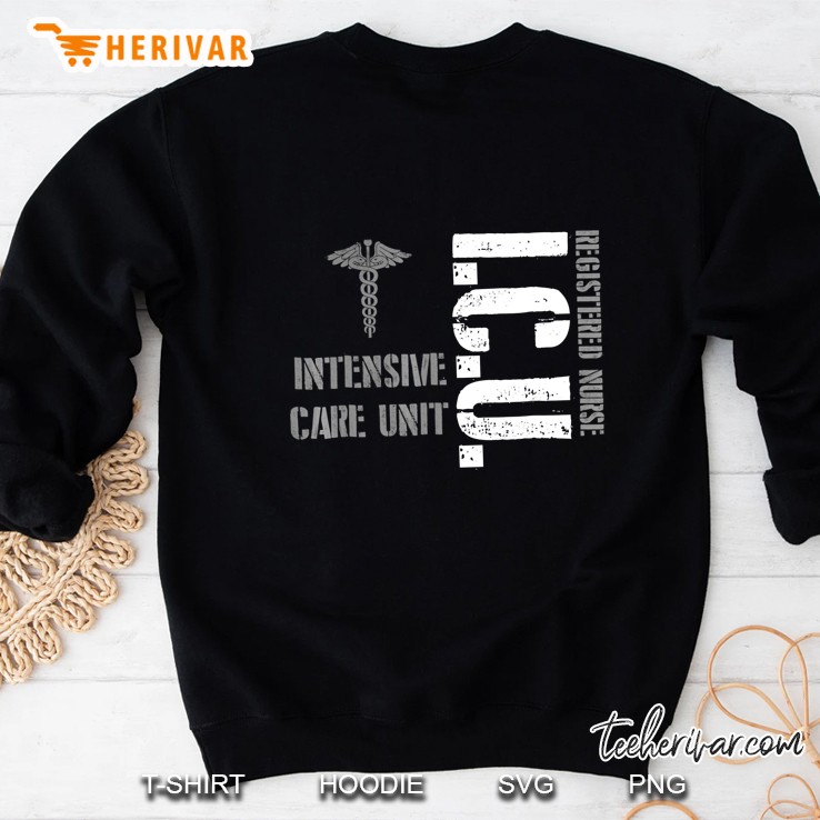 Icu Registered Nurse Intensive Care Unit Rn Staff Sweatshirt