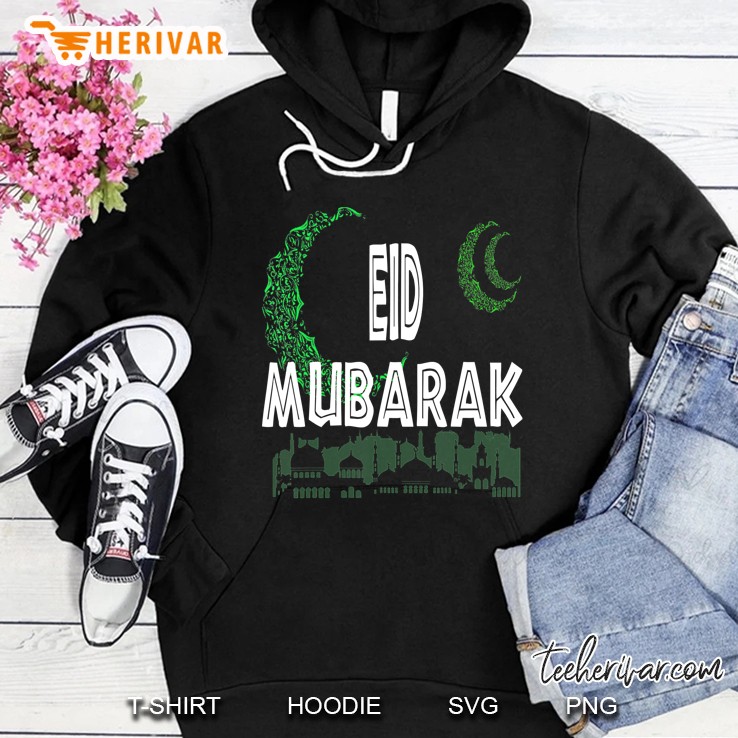 Islamic Eid Mubarak Celebration Men Women Kids Gift Tshirt Mugs