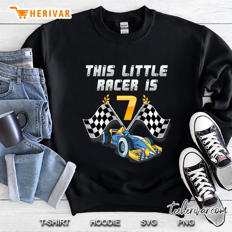 Kids Sports Car Racing Birthday Race Driver Tshirt 7 Years Old Mugs