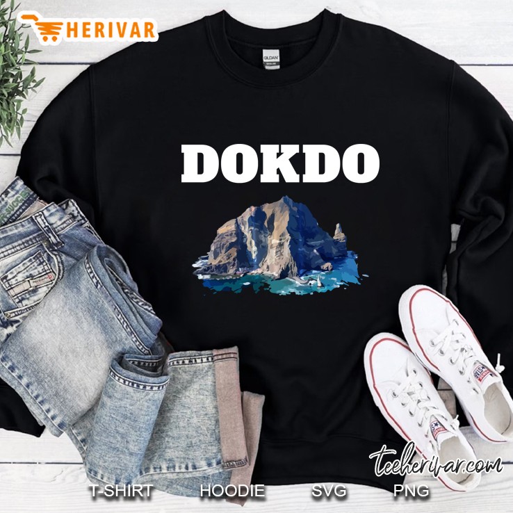 Korean Dokdo Shirt Hangul South Korea Pride Tshirt Sweatshirt