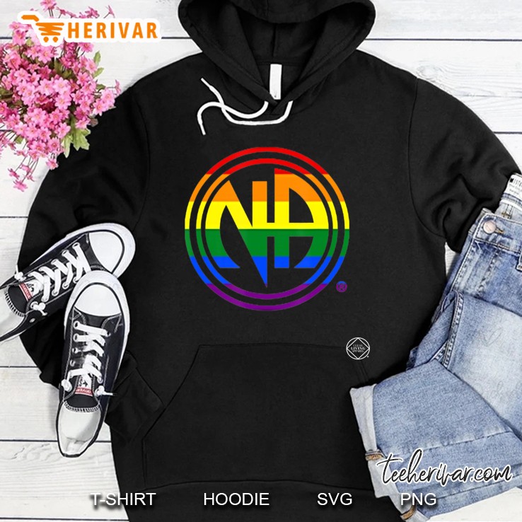Lbgt Gay Pride Narcotics Anonymous Na Aa Gifts Hoodie