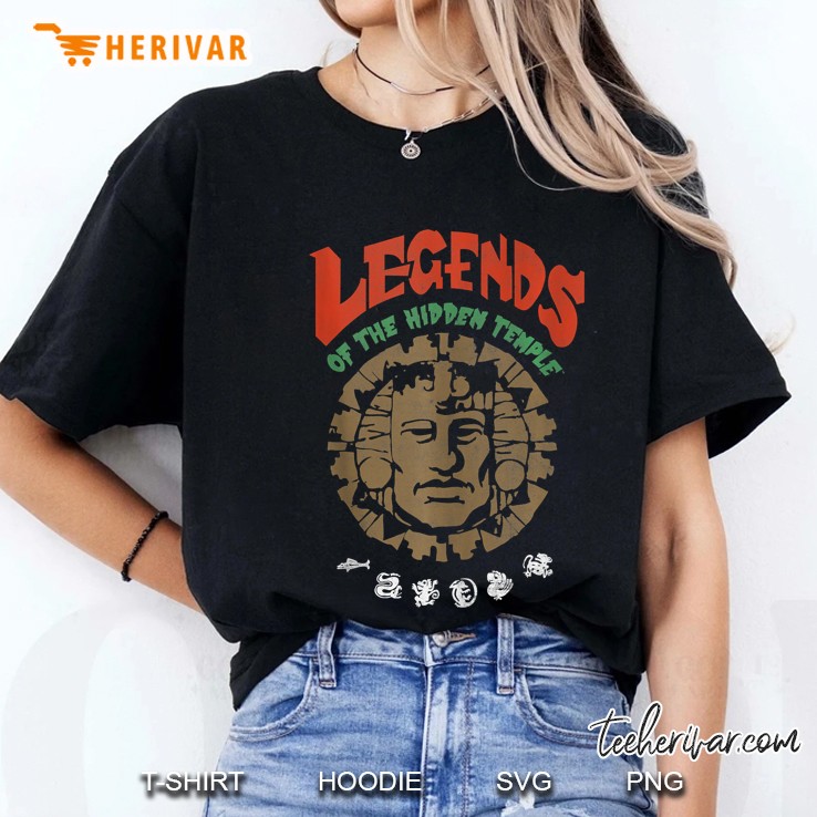 Legends Of The Hidden Temple Vintage Poster Ladies Tee