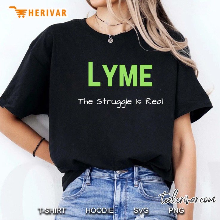 Lyme Disease, Lyme Sucks, Lyme Is Real, Fighter Ladies Tee