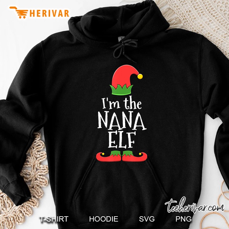 Nana Elf For Matching Family Group Mugs