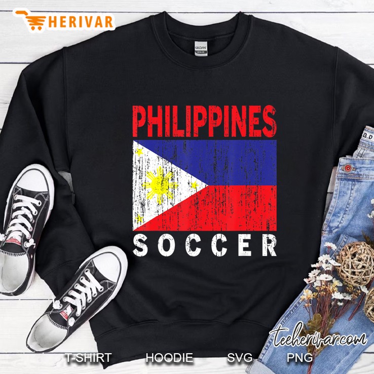 Philippines Soccer, Filipino Football, Flag Sweatshirt