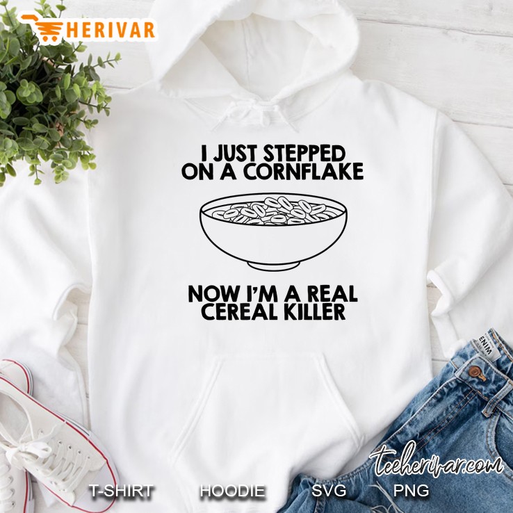 Cool Breakfast Cornflakes I Love Cereals Hoodie