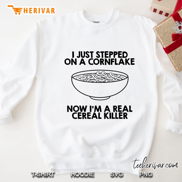 Cool Breakfast Cornflakes I Love Cereals Sweatshirt