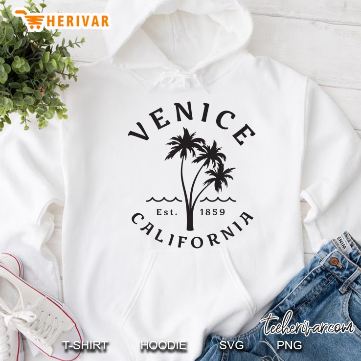 Original Venice Beach Ca Palm Tree Novelty Art Design Mugs