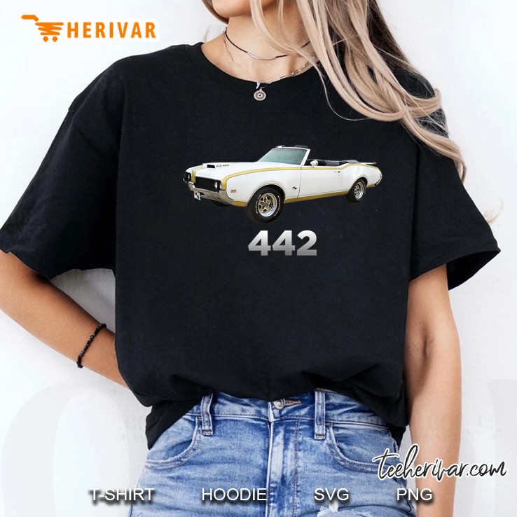 442 Oldsmobile Cutlass Classic Car Show 1970 1971 1972 Tank Top Ladies Tee