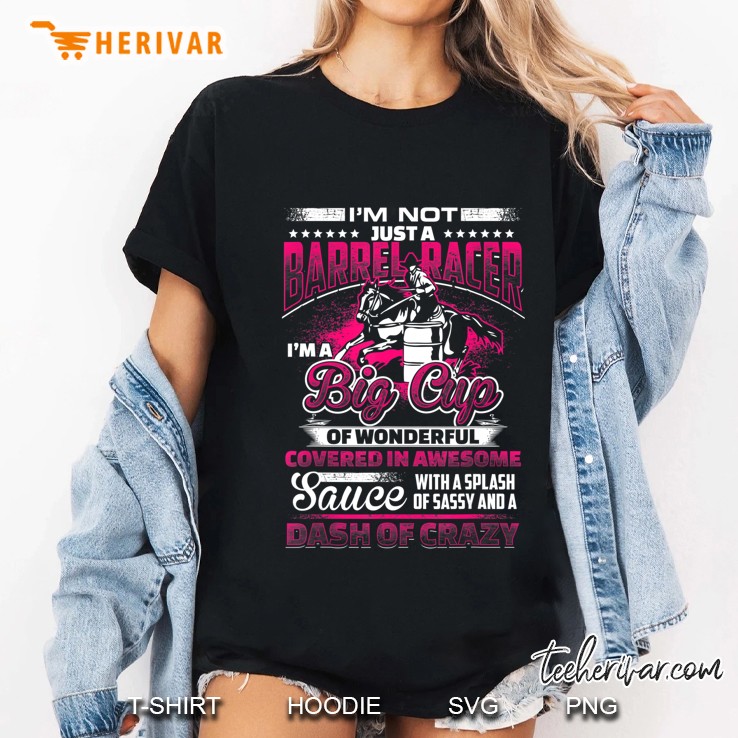 Big Cup Of Wonderful Shirt - Barrel Racer Rodeo Ladies Tee