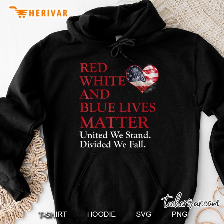 Blue Lives All Lives Matter America United Tee Police Flag Mugs