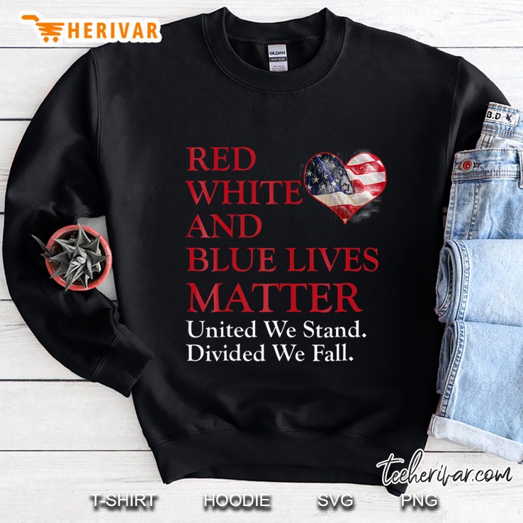 Blue Lives All Lives Matter America United Tee Police Flag Mugs