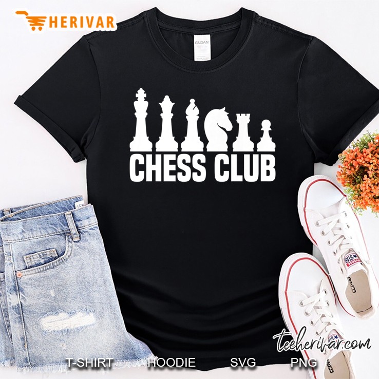 Chess Club For Chess Lovers Player Funny Gift Tshirt Shirt