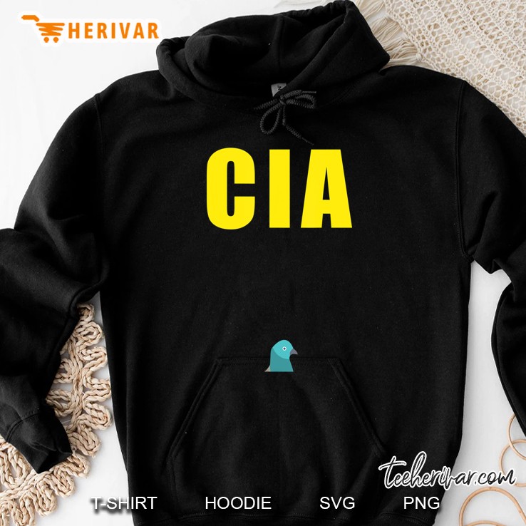 Cia Agent Bird Watching Conspiracy Pigeon Spy Hoodie