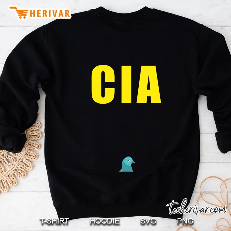 Cia Agent Bird Watching Conspiracy Pigeon Spy Sweatshirt