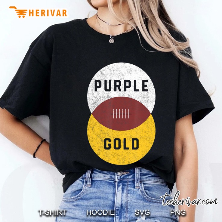 Cool Minnesota Football Purple And Gold Ladies Tee