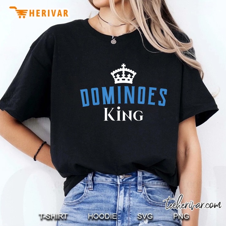Funny Dominoes King Ladies Tee