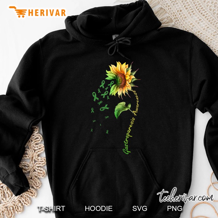 Gastroparesis Awareness Sunflower Shirt Hoodie