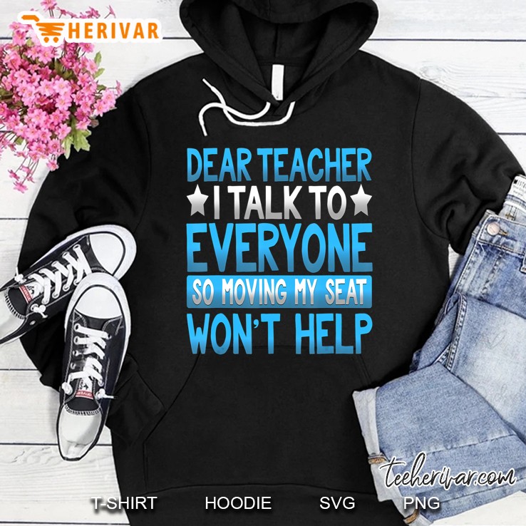 I Talk To Everyone So Moving My Seat Won