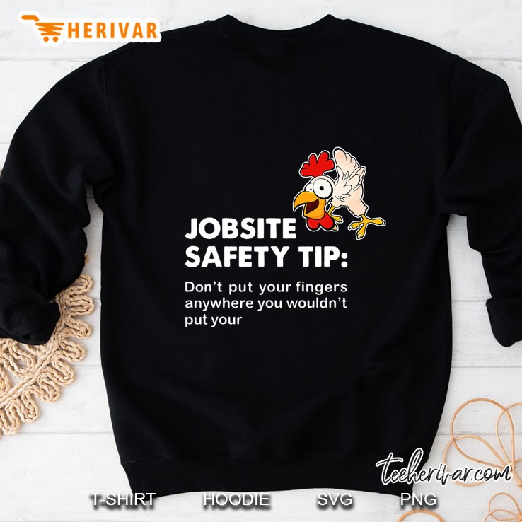 Jobsite Safety Tip Don't Put Your Fingers Anywhere Mugs