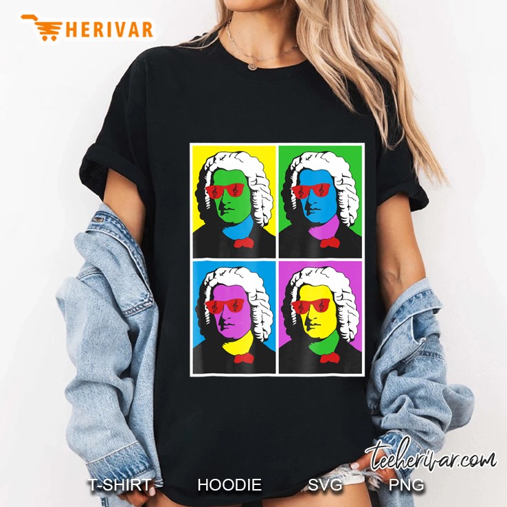 Johann Sebastian Bach Pop Art Poster Style Hoodie