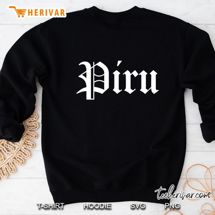 Piru Shirt Old English Piru For Men And Women. Mugs