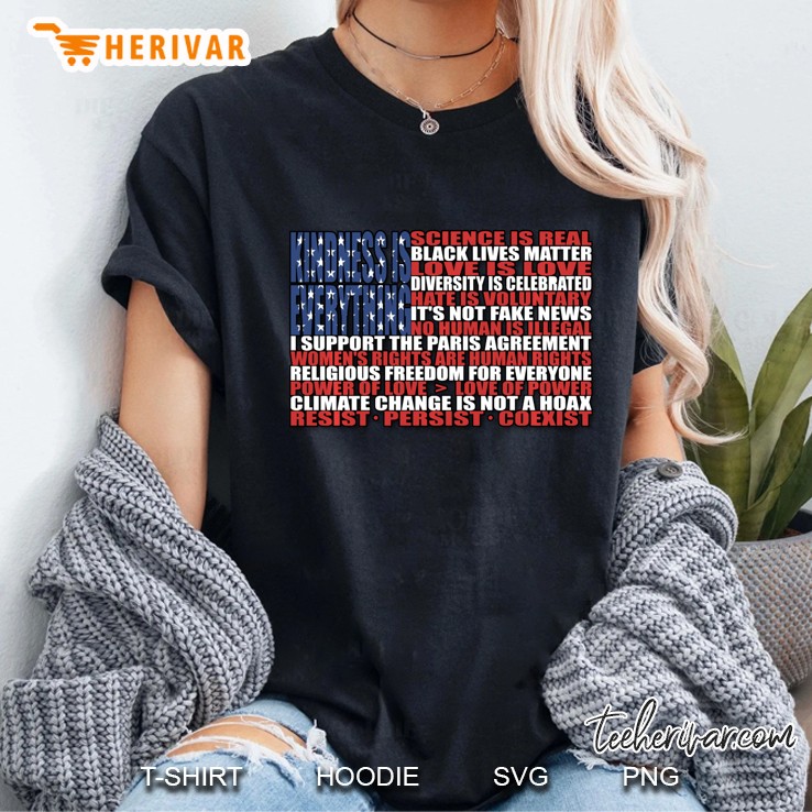 Political Protest American Flag - United Ladies Tee