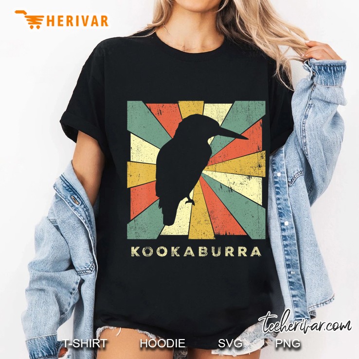 Vintage Kookaburra Lover Retro Style Animal Ladies Tee