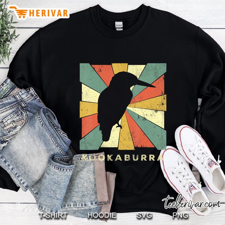 Vintage Kookaburra Lover Retro Style Animal Sweatshirt
