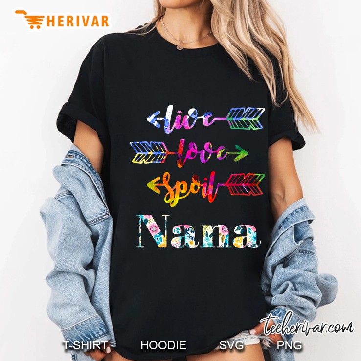 Live Love Spoil Nana Ladies Tee