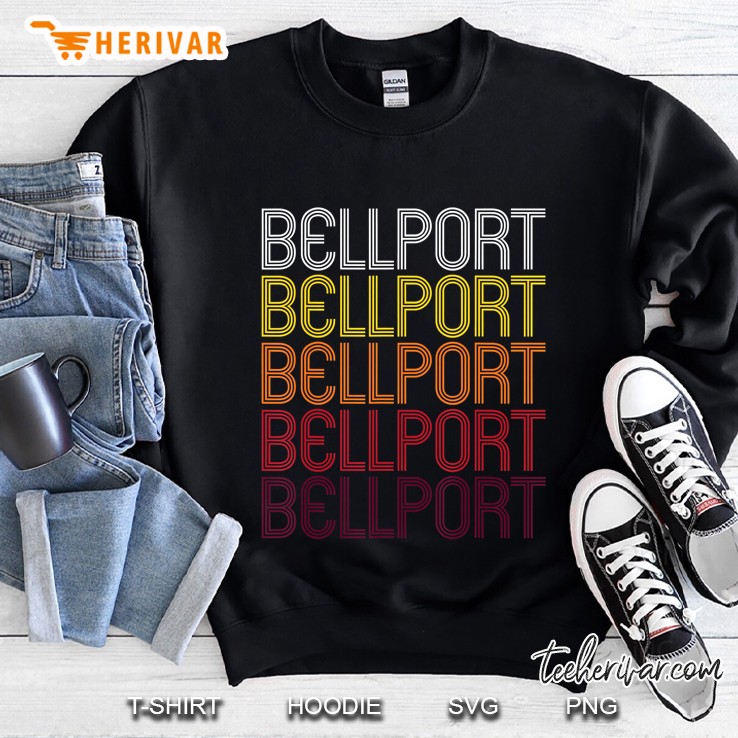 Bellport, Ny Vintage Style New York Sweatshirt