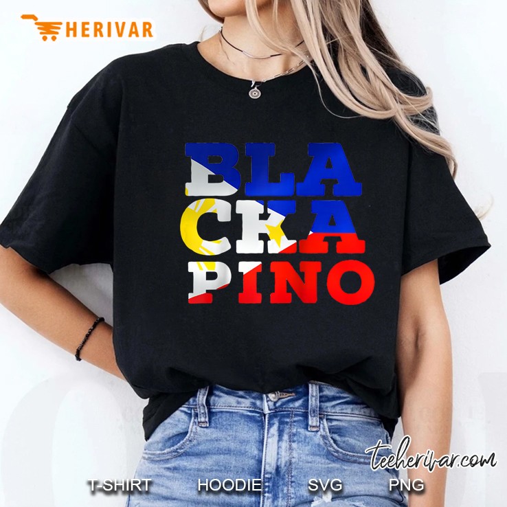 Blackapino Half Black Filipino Biracial Mens Womens Kids Raglan Baseball Tee Hoodie