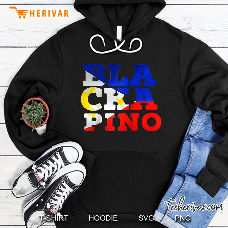 Blackapino Half Black Filipino Biracial Mens Womens Kids Raglan Baseball Tee Mugs