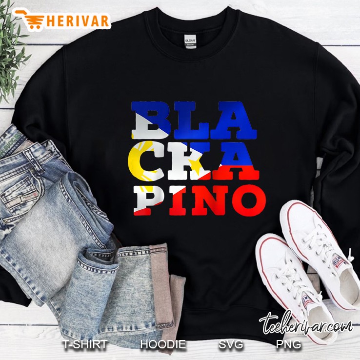 Blackapino Half Black Filipino Biracial Mens Womens Kids Raglan Baseball Tee Mugs