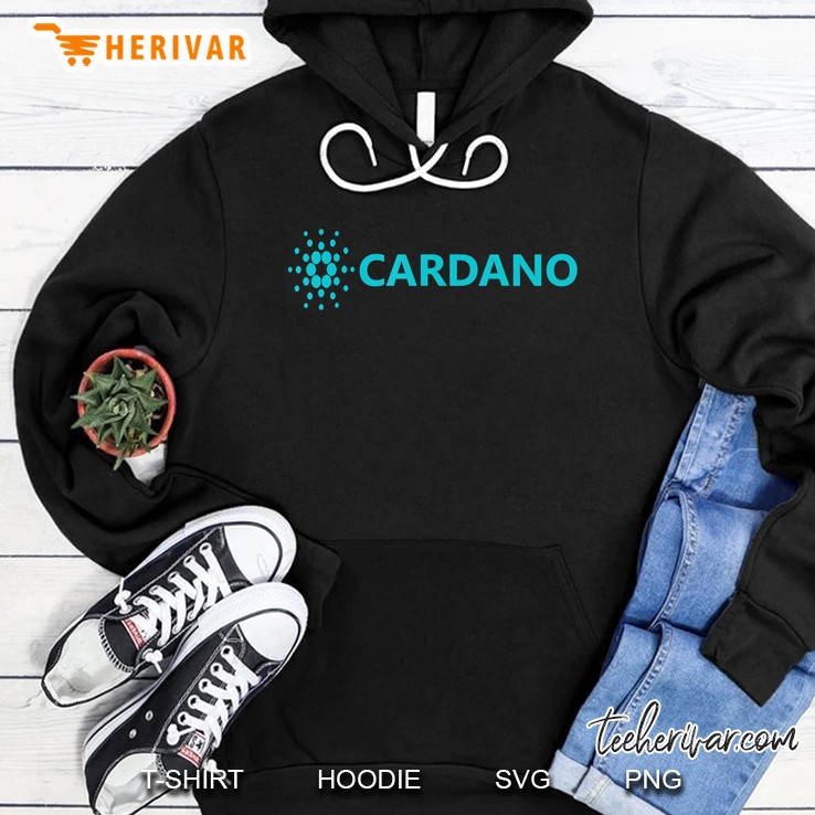 Cardano Ada Logo Cryptocurrency Hoodie
