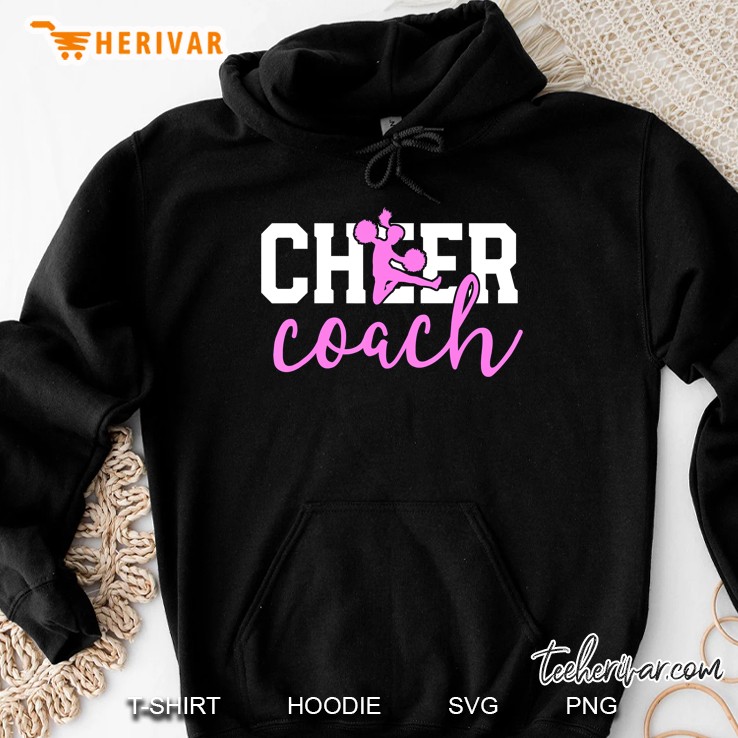 Cheer Coach Gift For Women Vintage Cheerleader Shirt Squad Hoodie