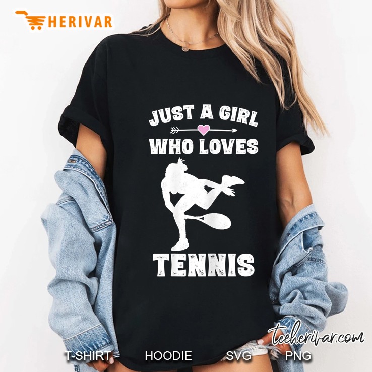 Cute Tennis Saying Tshirt Gift For Teen Girls Hoodie