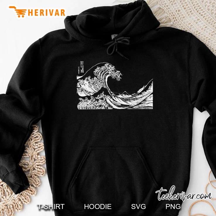 Famous Art The Great Wave By Katsushika Hokusai Hoodie