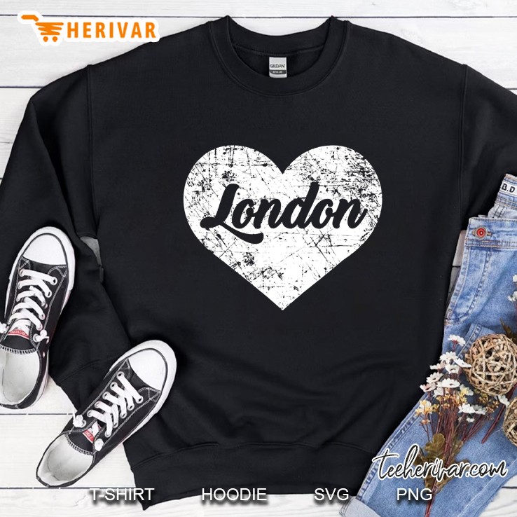 I Love London Shirt, Cute Uk British Heart Gift Mugs