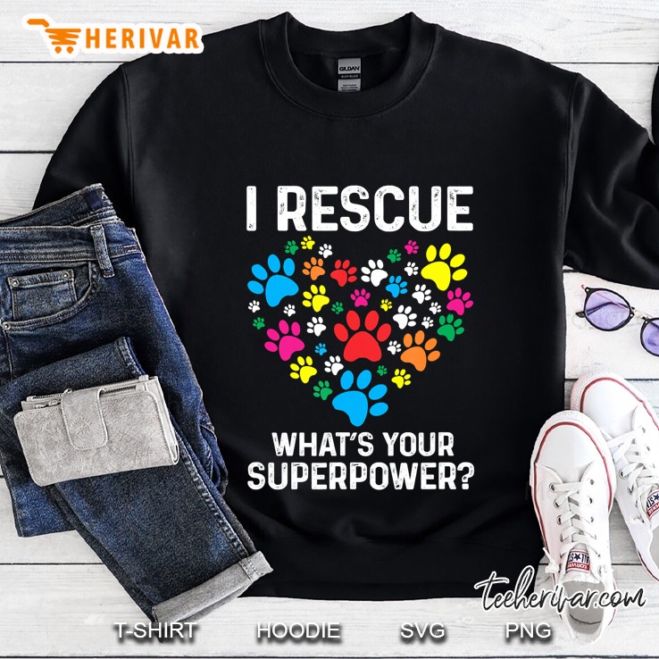 I Rescue Animals What's Your Superpower Mugs