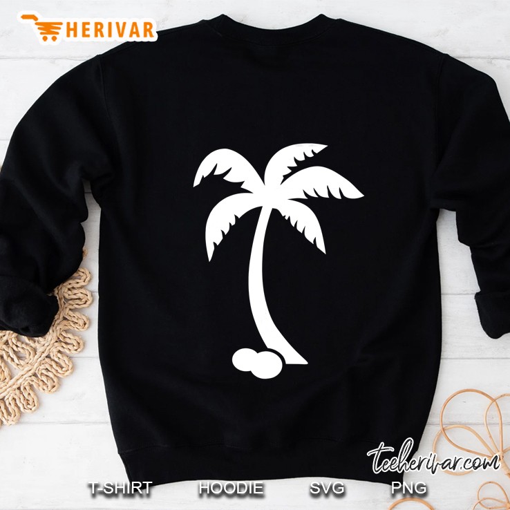 Palm Tree With Coconuts Sweatshirt