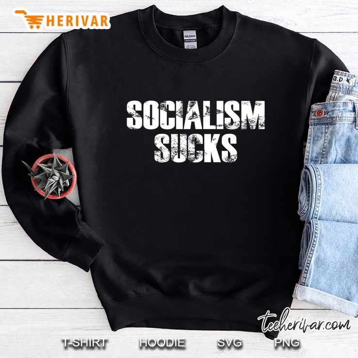 Socialism Sucks Political Economics Distressed Mugs