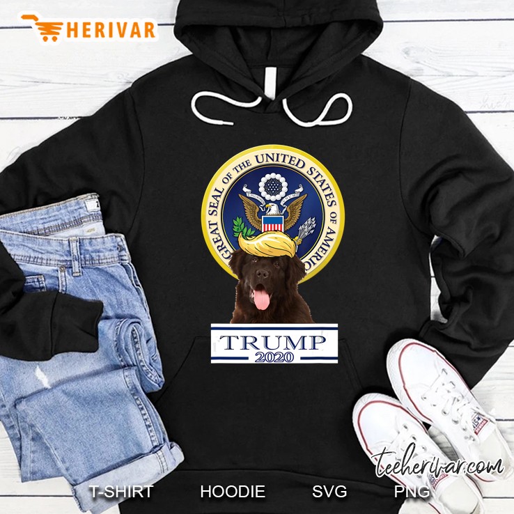 Trump Dog 2020 Newfoundland Hoodie
