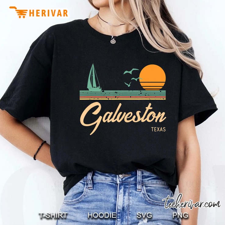 Vintage Galveston Texas Ladies Tee
