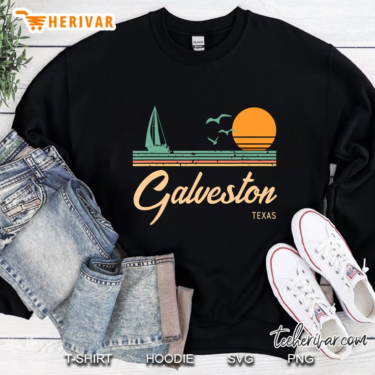 Vintage Galveston Texas Sweatshirt
