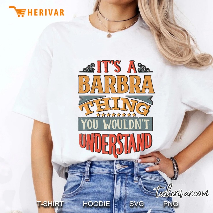 Barbra Name Hoodie