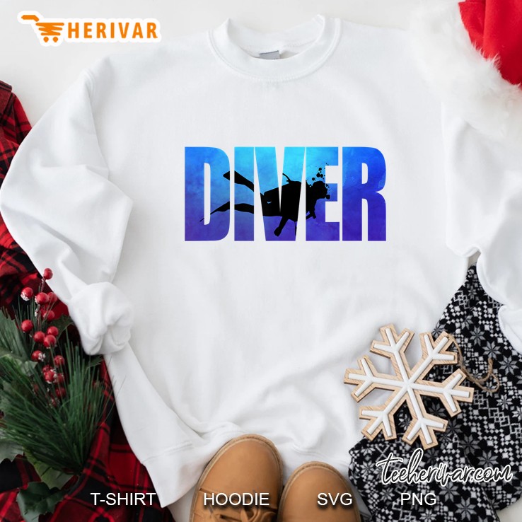 Diver Love Scuba Reef Diving Snorkeling Sweatshirt