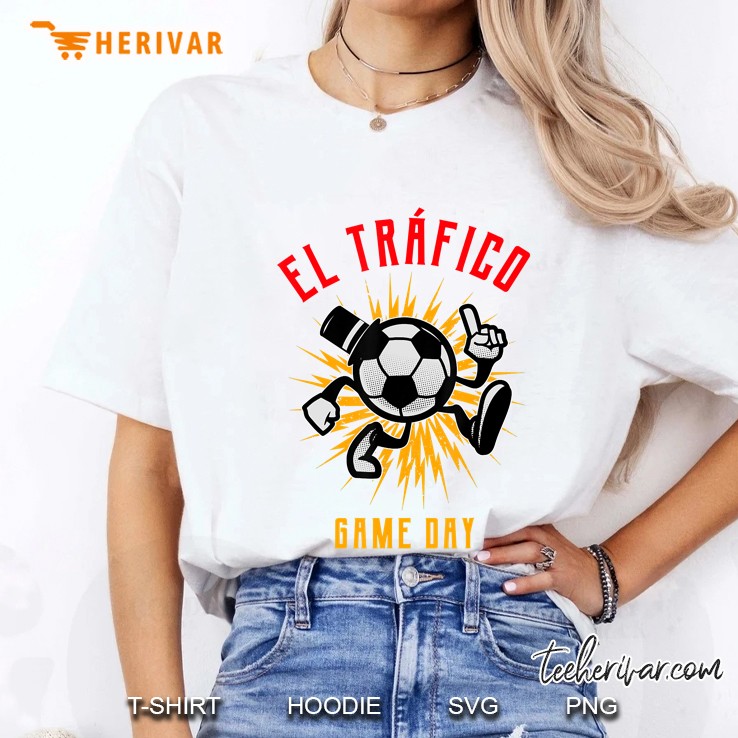 El Trafico Soccer Fan La Derby - Clasico Los Angeles Ladies Tee